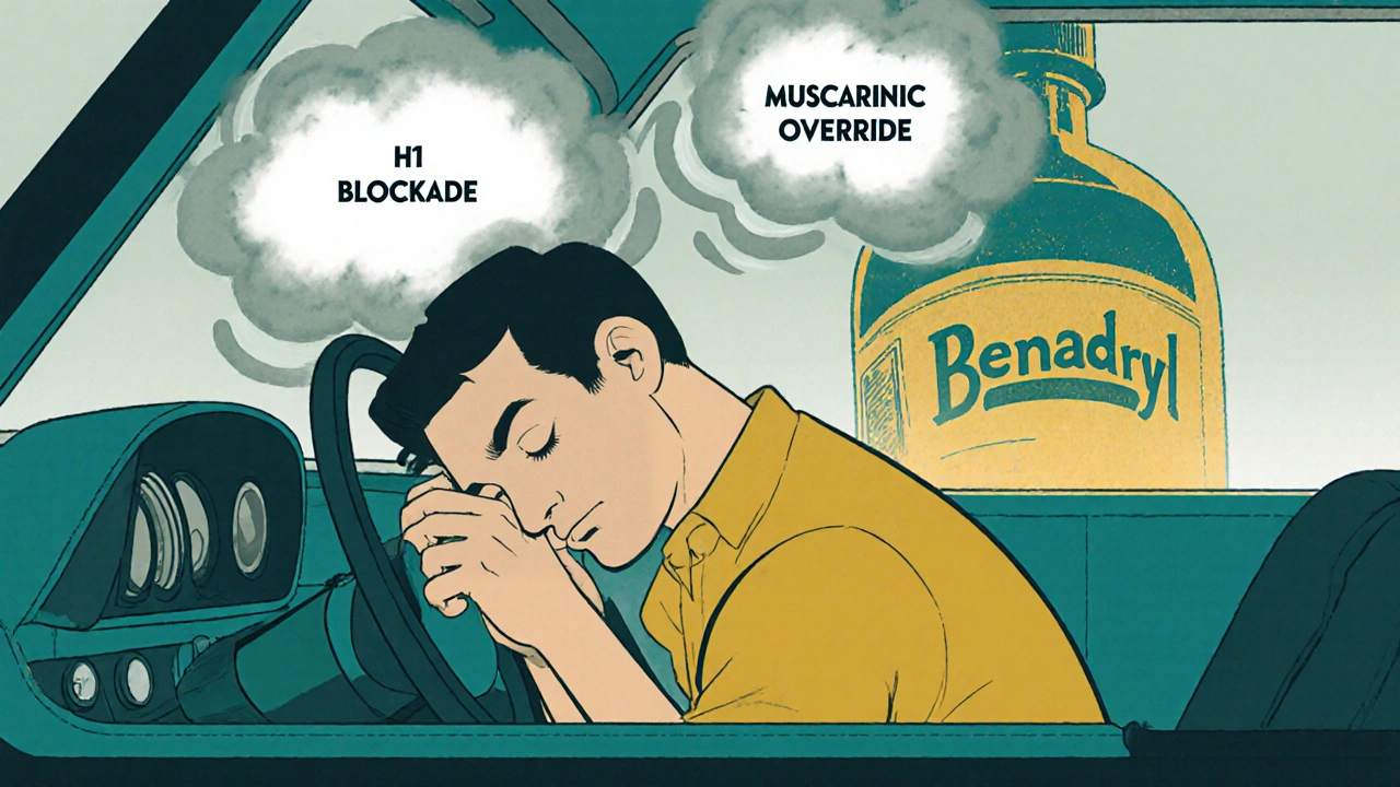 First-Generation Antihistamines: Why Severe Drowsiness and Anticholinergic Effects Matter