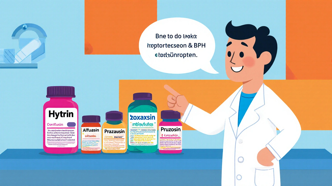 Hytrin (Terazosin) vs Other Alpha‑Blockers: Detailed Comparison Guide