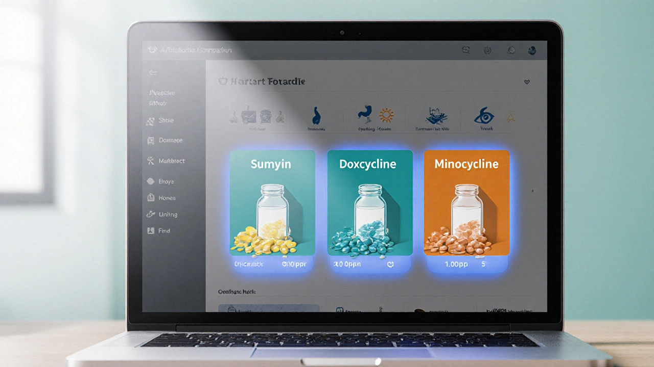 Sumycin (Tetracycline) vs. Common Alternatives: Pros, Cons & Best Uses