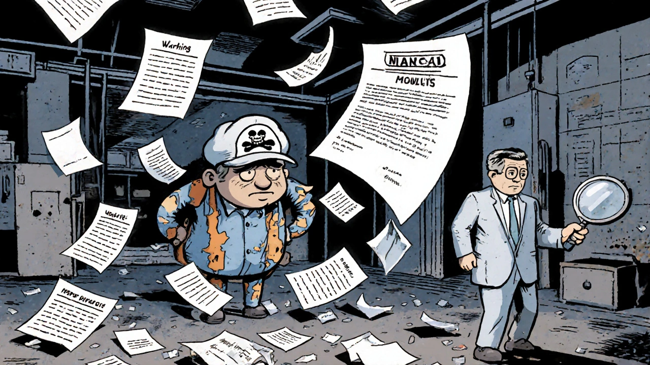 One worker wears two hats as quality and production roles collapse, while an official inspector arrives to expose the failure.