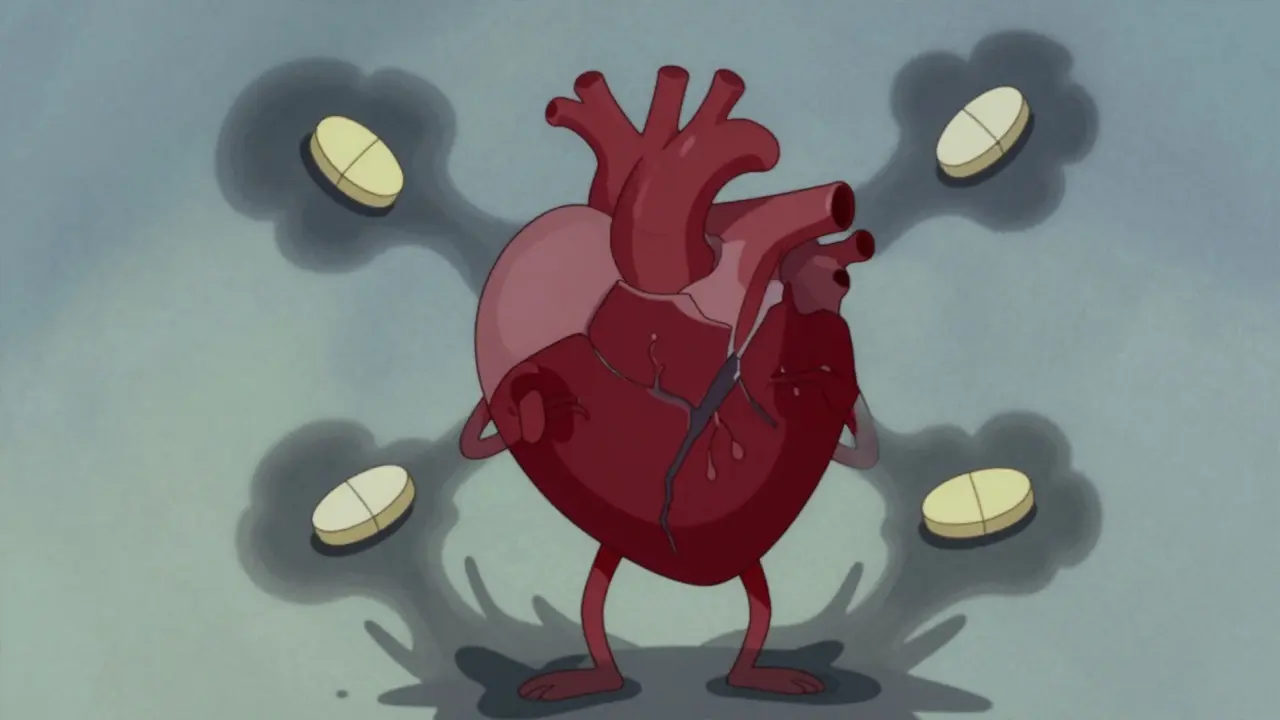 NSAIDs and Heart Failure: How Common Painkillers Increase Fluid Retention and Hospitalization Risk