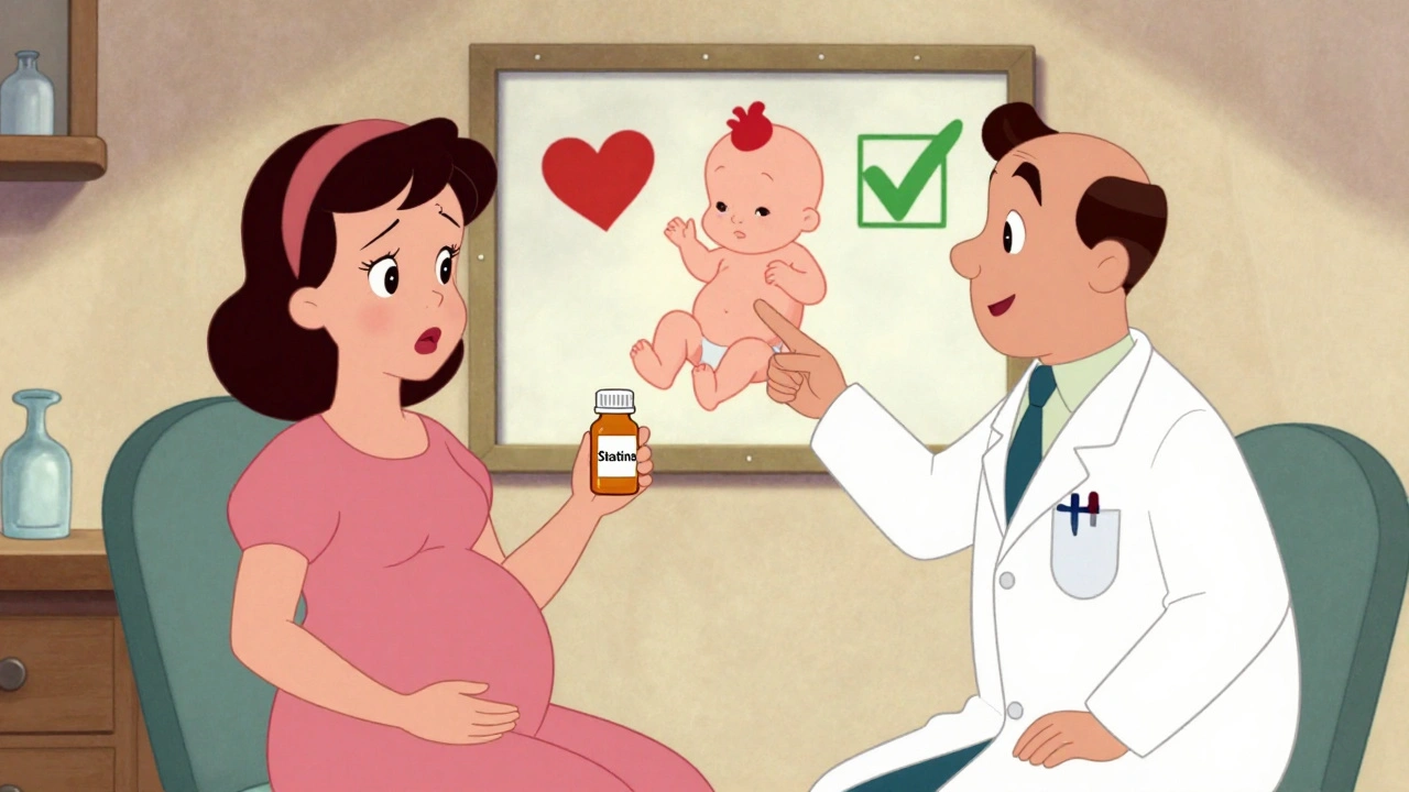 Statins and Pregnancy: What You Need to Know About Risks and Planning