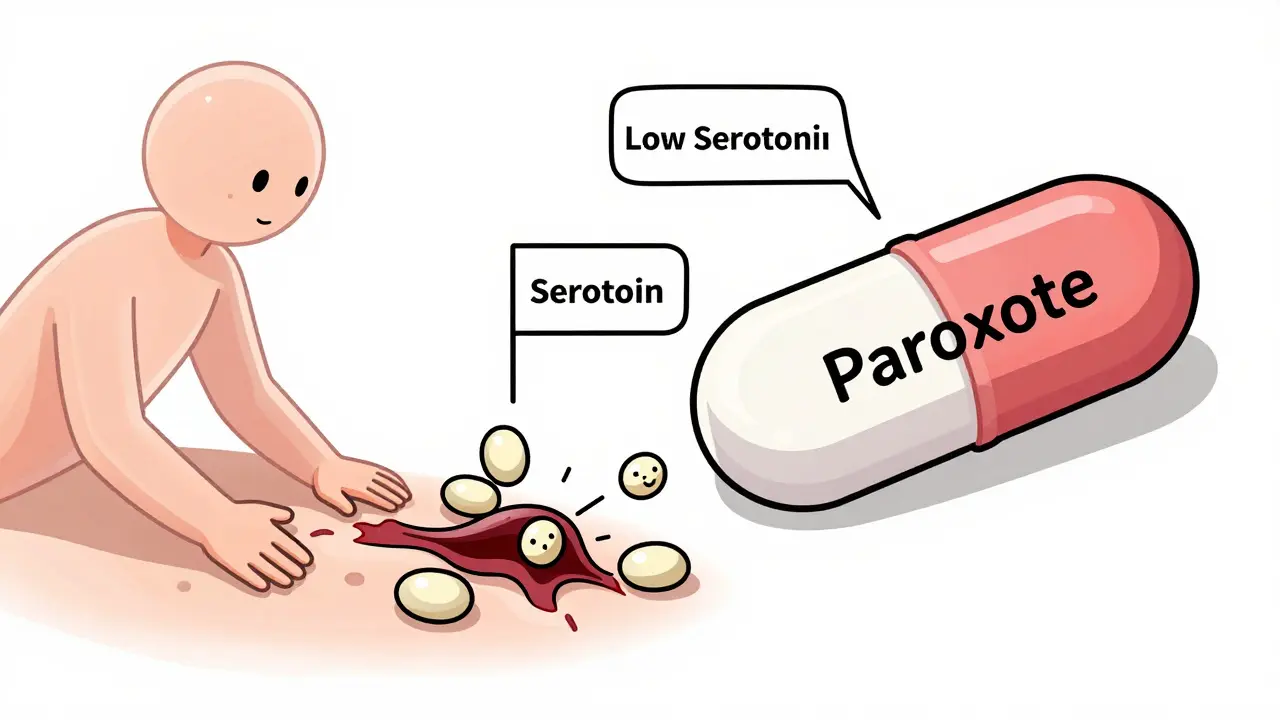 Bleeding Risk from SSRIs: How Platelet Dysfunction Increases Bleeding Danger