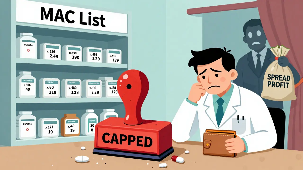Pharmacist with crushed price tags as shadowy PBM profits from spread pricing